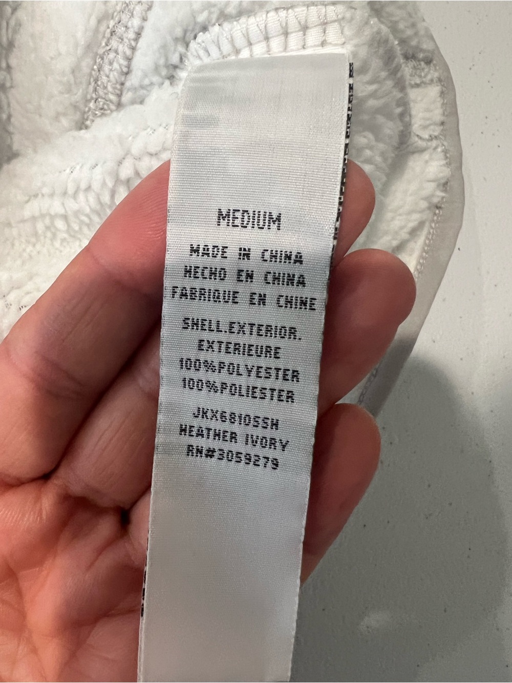 Thread & Supply Heather Gray Zip Vest with Sherpa Lining M - Picture 12 of 12